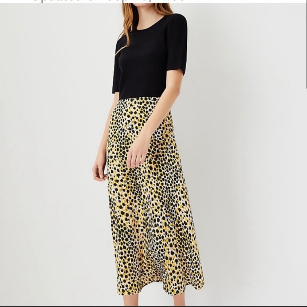ANN TAYLOR Midi Dress Size XXSP